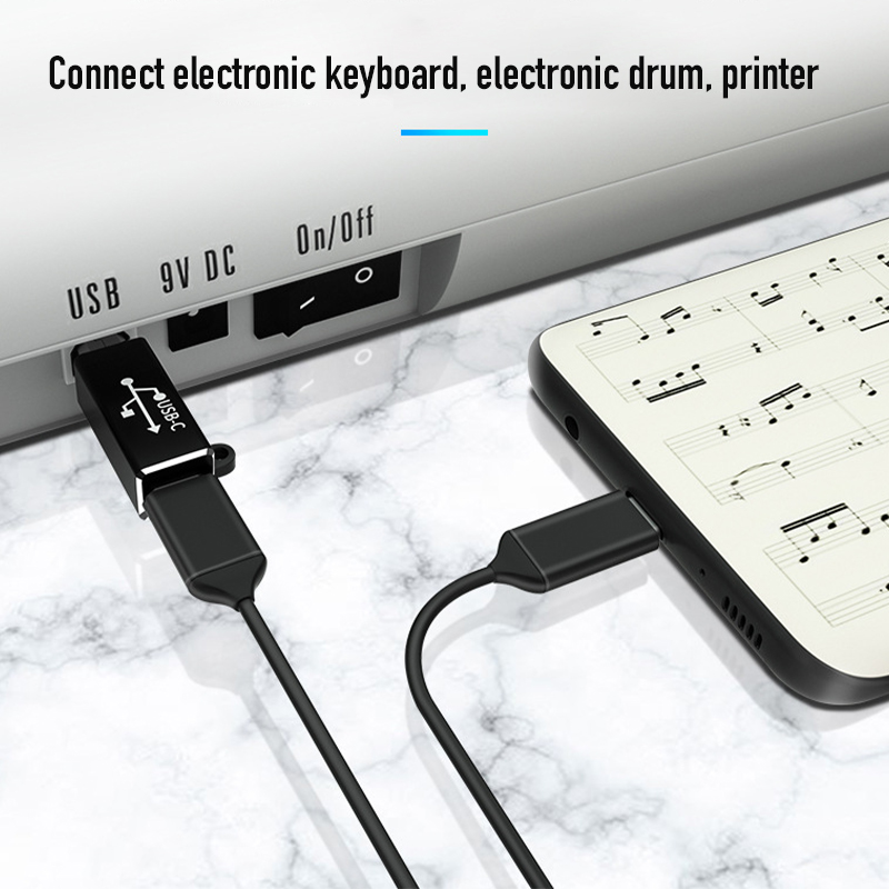 Type C USB Female to USB-B Mal - đánh giá và giá Midi Controller Pad