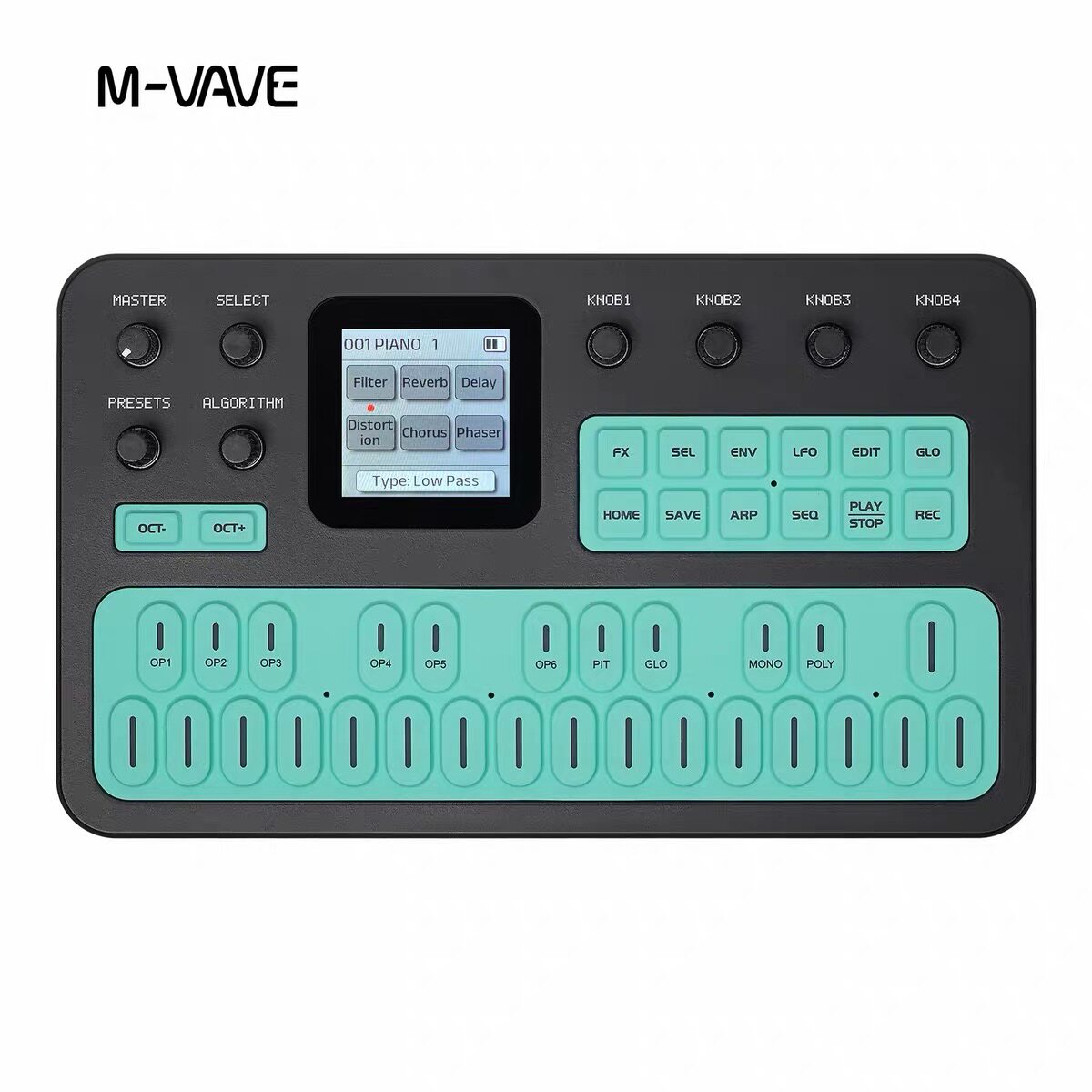 M-VAVE FM1 Pocket FM Synthesiz - đánh giá và giá Midi Controller Pad