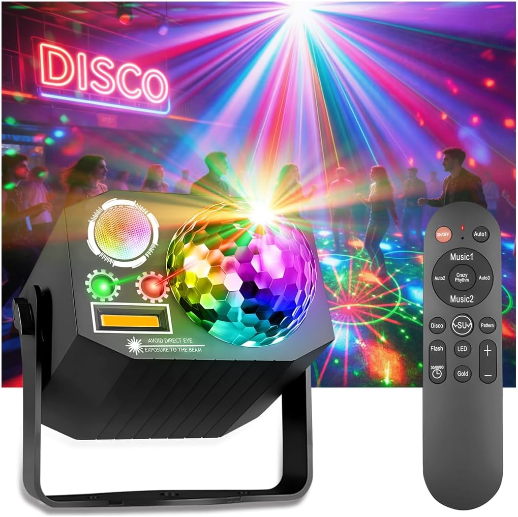 Dj Party Disco Ball Lights wit - đánh giá và giá Audio Music Dj